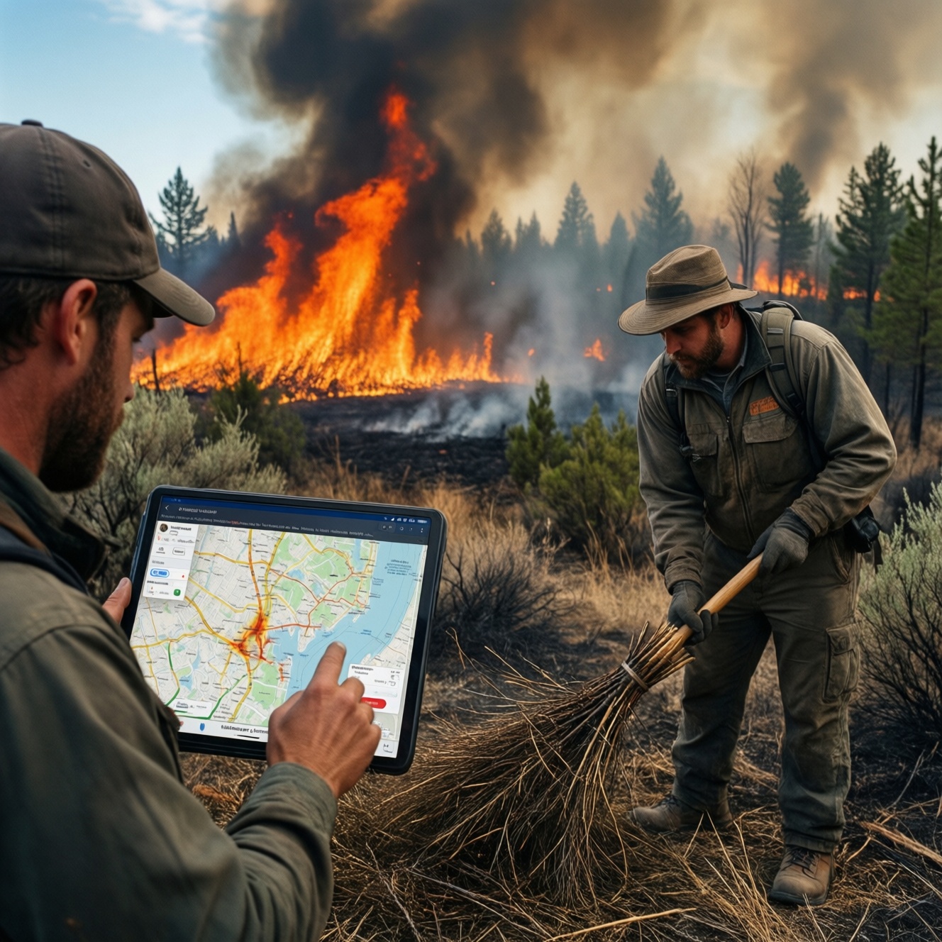 Пожароопасный сезон: карта возгораний и всё о профилактике и штрафах