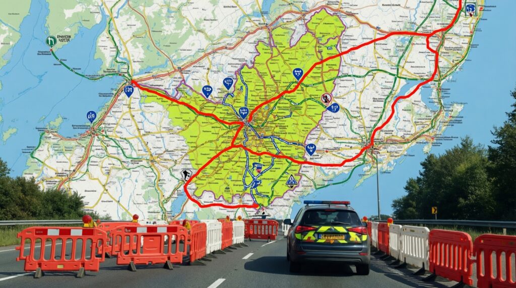 Новые дороги и ремонт старых: где и когда ограничат движение в регионе - иллюстрация